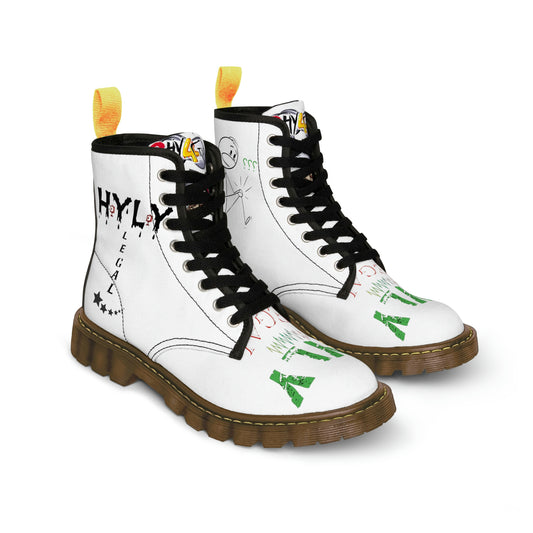 HYLY hurt Men's Canvas Boots