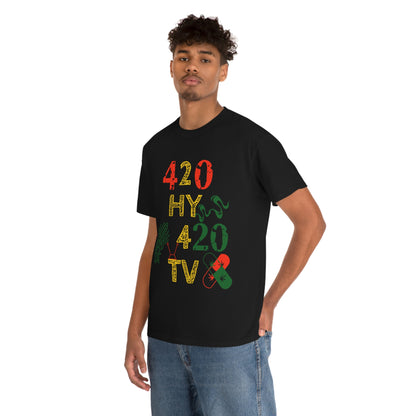 420 2HY4TV Heavy Cotton Tee