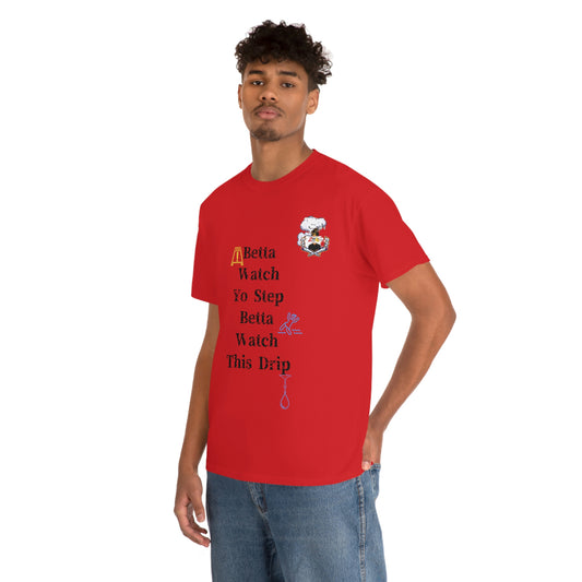 Watch your step Unisex Heavy Cotton Tee